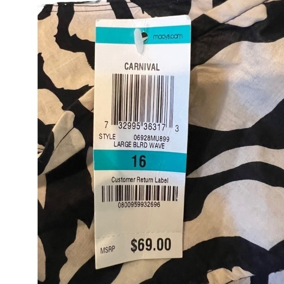 INC Ruffle Mini Skirt Women's Size 16 NWT - Picture 6 of 7